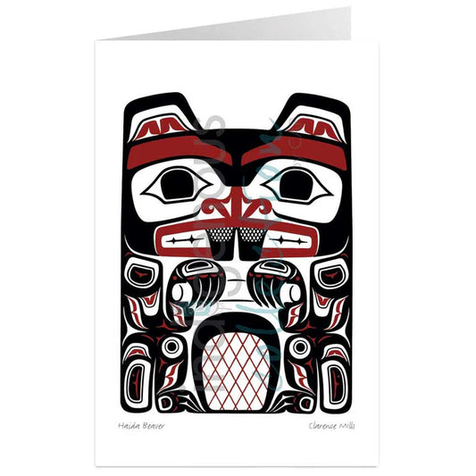 Card - Mills - Haida Beaver - 6x9