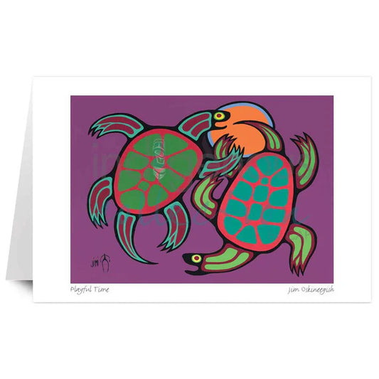 Card - *Oskineegish - Playful Time - 6x9