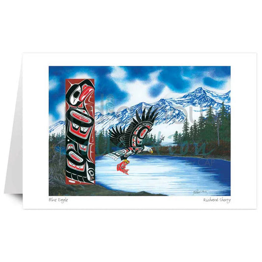 Card - Shorty - Blue Eagle - 6x9