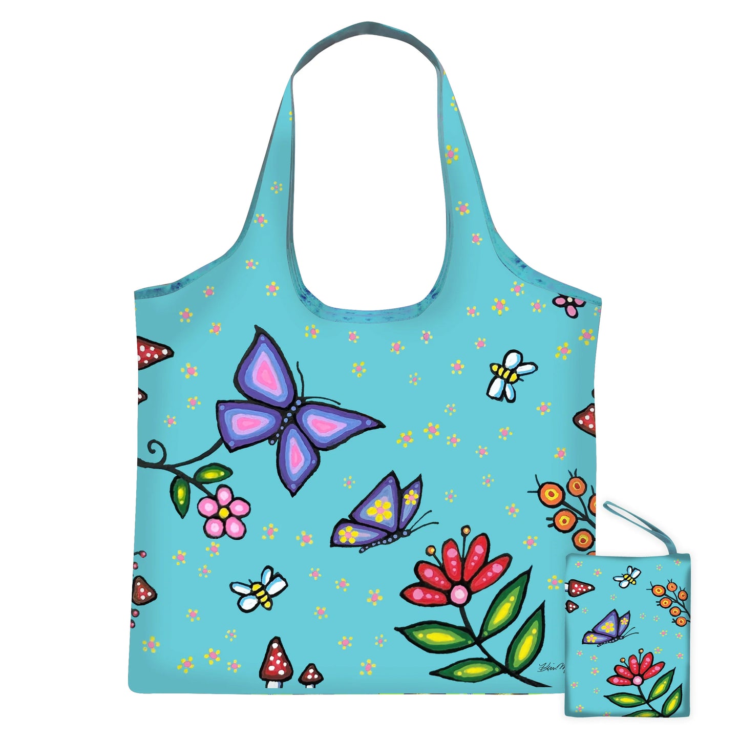 Shopping Bag - Folding - Happiness