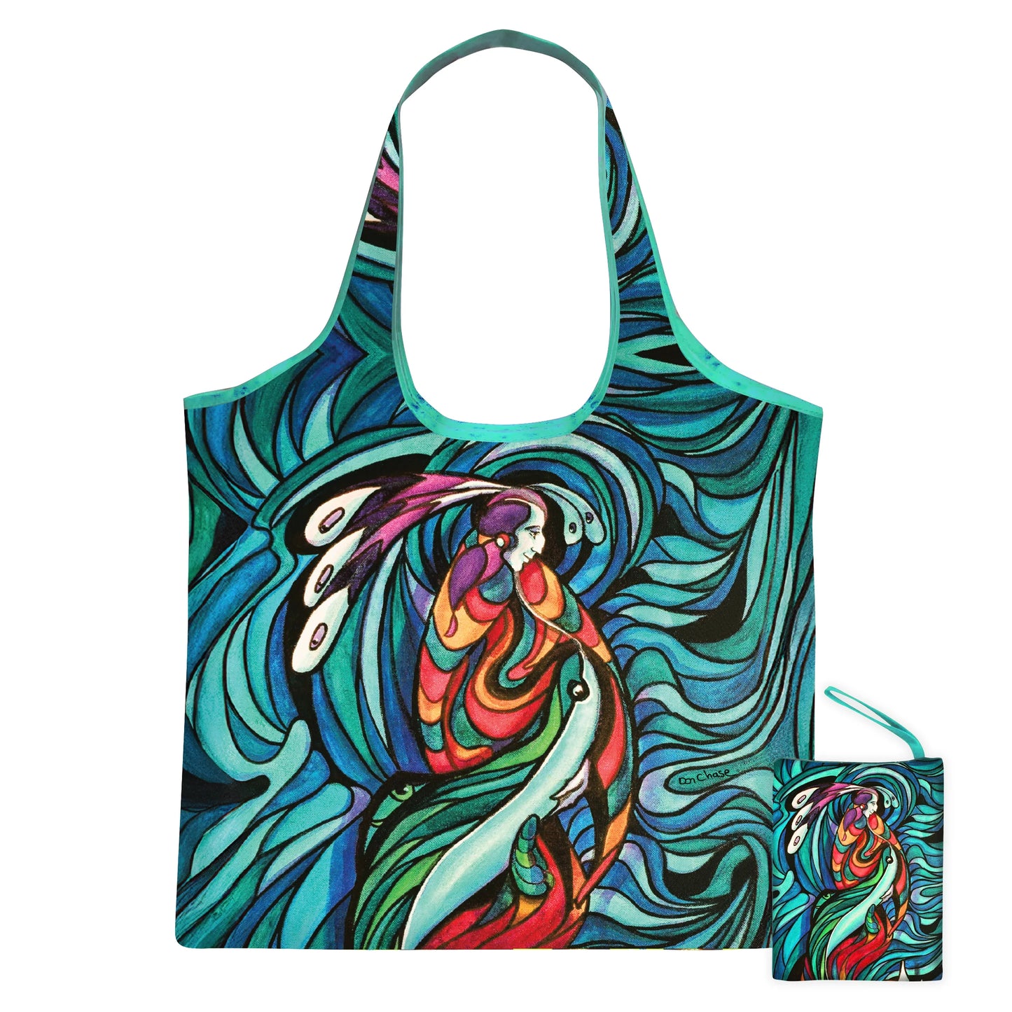 Shopping Bag - Folding - Spirit Fish