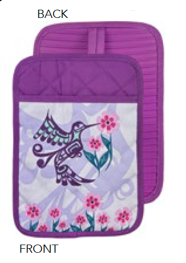 Silicone Pot Holder - Hummingbird