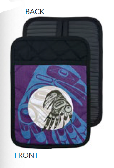 Silicone Pot Holder - Raven Moon