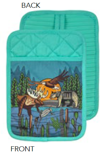 Silicone Pot Holder - All My Relatives (Indinawemaaganidag)