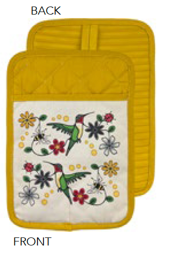 Silicone Pot Holder - Hummingbird (Nenookaasi)