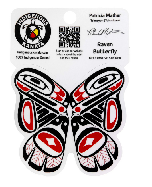 Sticker - Raven Butterfly