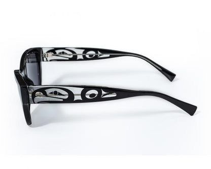 Sunglasses - Sky Cat Eye - Black