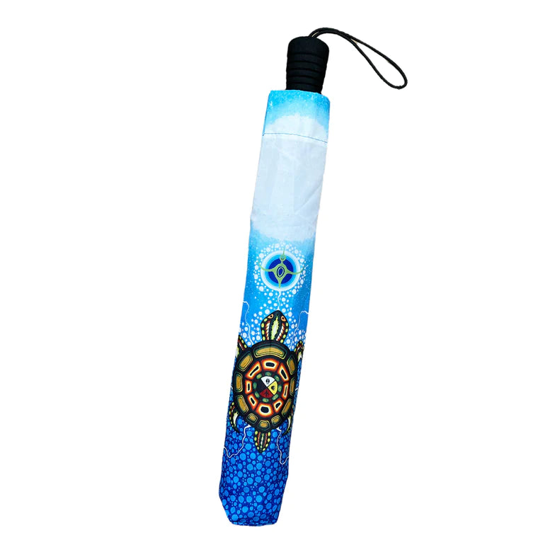 Umbrella - Medicine Turtle – Wickaninnish Gallery Umbrella - Medicine Turtle – Wickaninnish Gallery