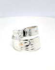 Ring - Gold & Silver - Wrap - Hummingbird - Size 9.5