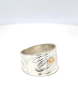 Ring - Gold & Silver - Eagle - Size 8