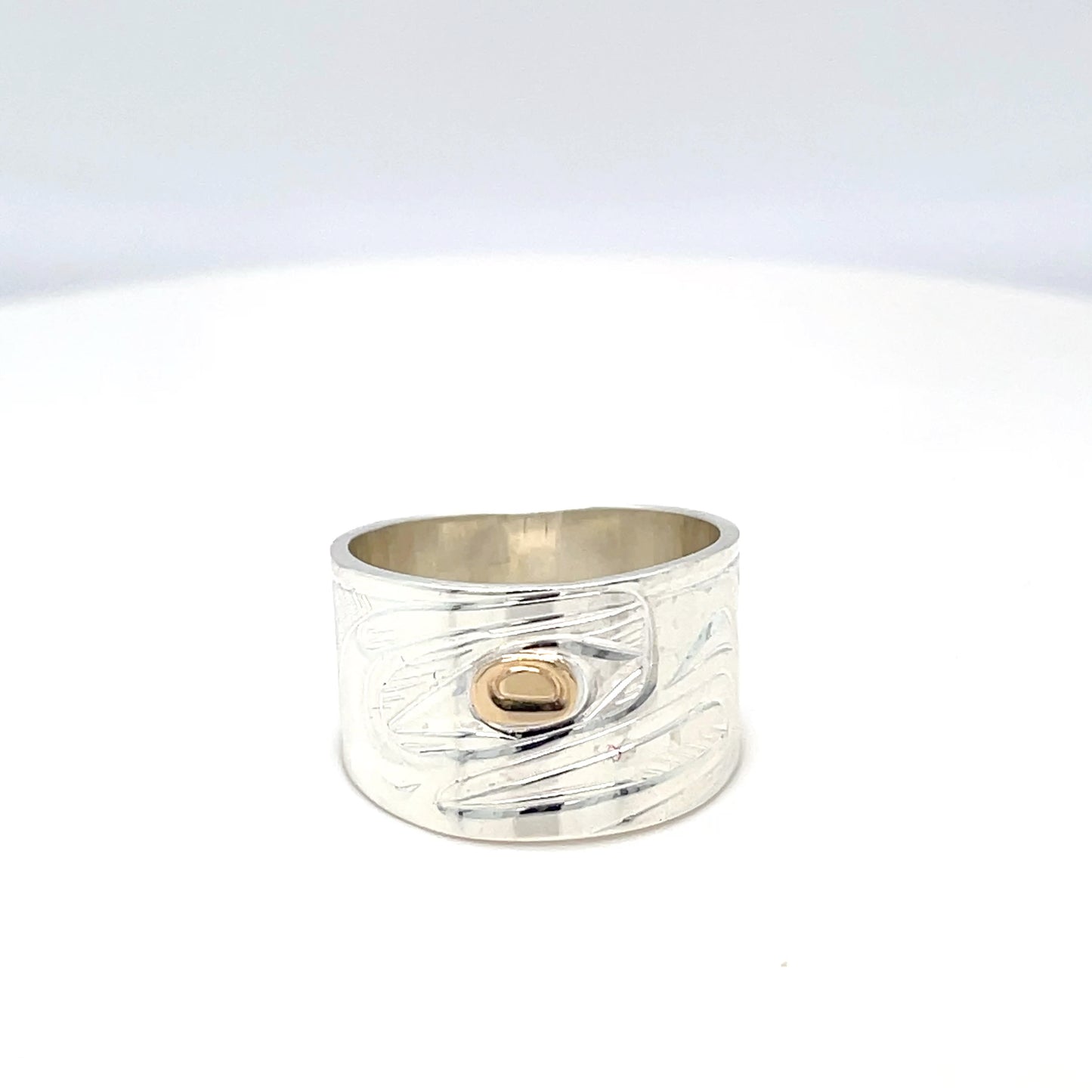 Ring - Gold & Silver - Eagle - Size 8