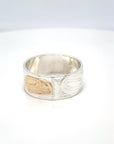 Ring - Gold & Silver - Eagle & Raven - Size 12