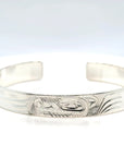 Bracelet - Sterling Silver - 3/8" - Wolf