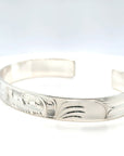 Bracelet - Sterling Silver - 3/8" - Wolf