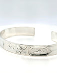 Bracelet - Sterling Silver - 3/8" - Raven