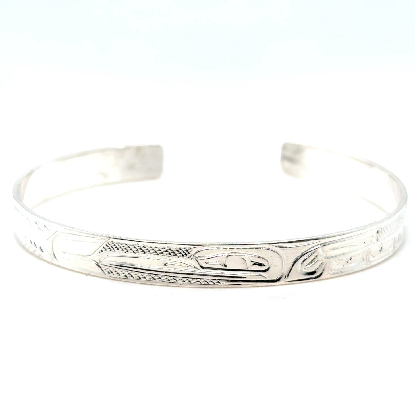 Bracelet - Sterling Silver - 1/4" - Hummingbird