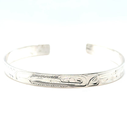 Bracelet - Sterling Silver - 1/4" - Hummingbird