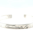 Bracelet - Sterling Silver - 1/4" - Hummingbird