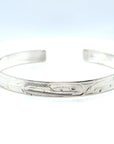 Bracelet - Sterling Silver - 1/4" - Hummingbird