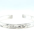 Bracelet - Sterling Silver - 1/4" - Raven