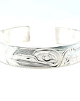 Bracelet - Sterling Silver - 1/2" - Hummingbird