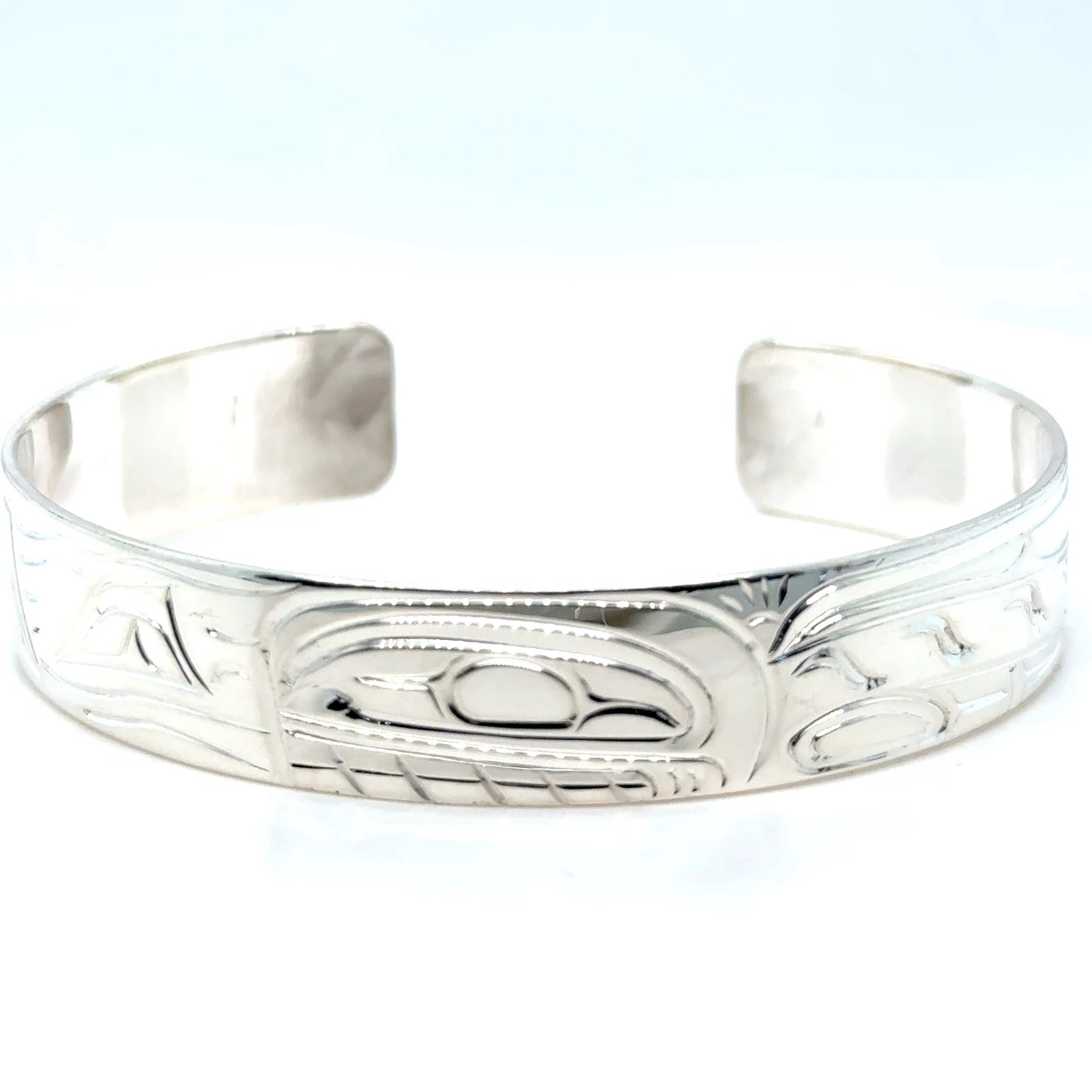 Bracelet - Sterling Silver - 1/2" - Orca
