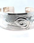 Bracelet - Sterling Silver - 1" - Hummingbird