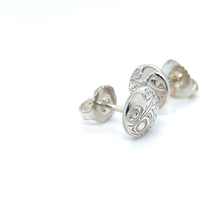 Earrings - Sterling Silver - Stud - Hummingbird - Micro - 8mm