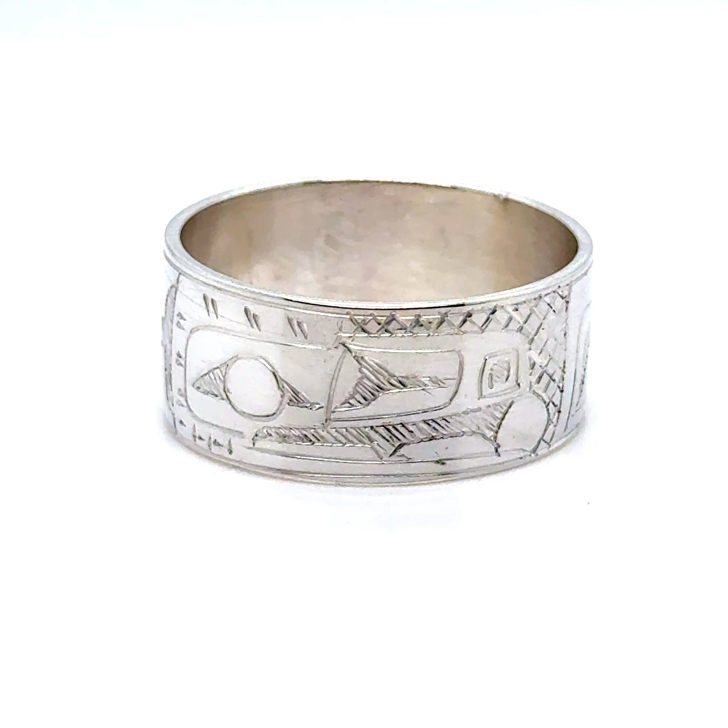 Ring - Sterling Silver - 3/8" - Raven