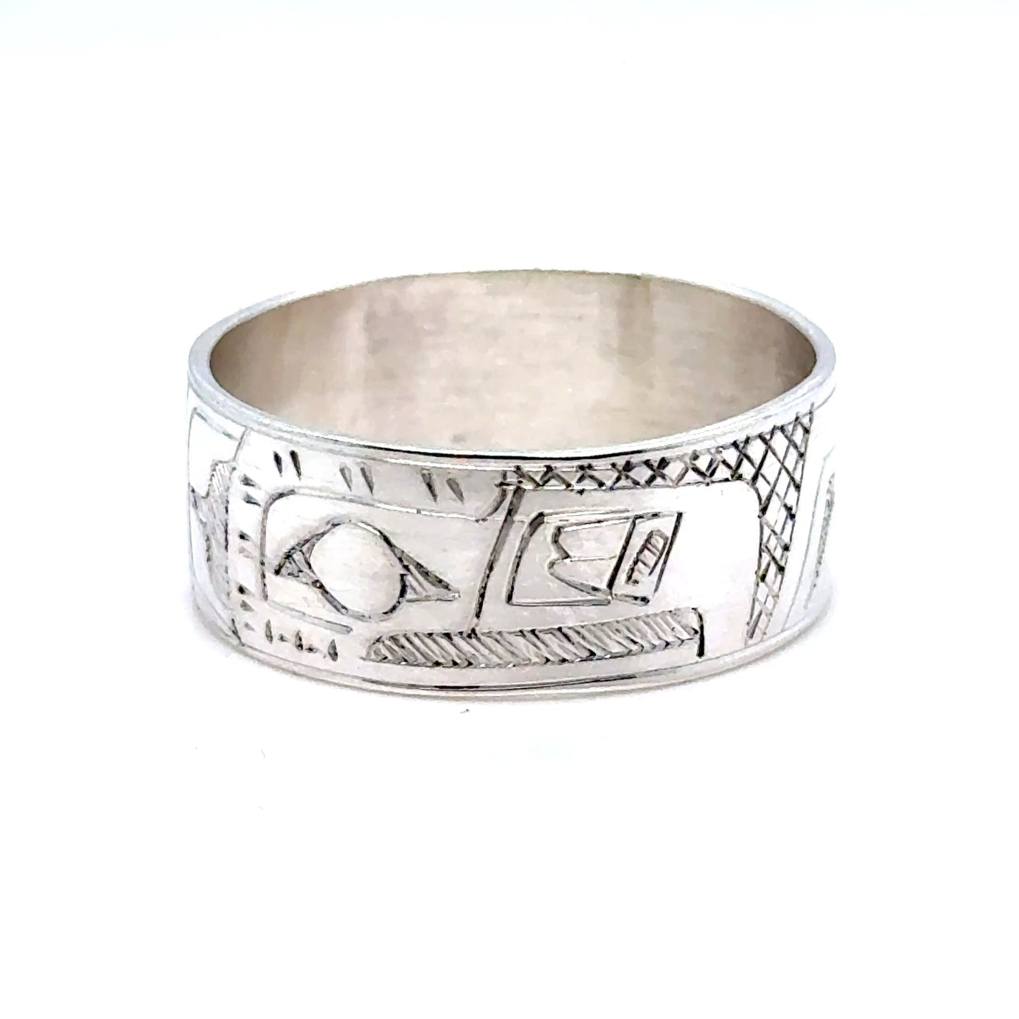Ring - Sterling Silver - 3/8" - Thunderbird