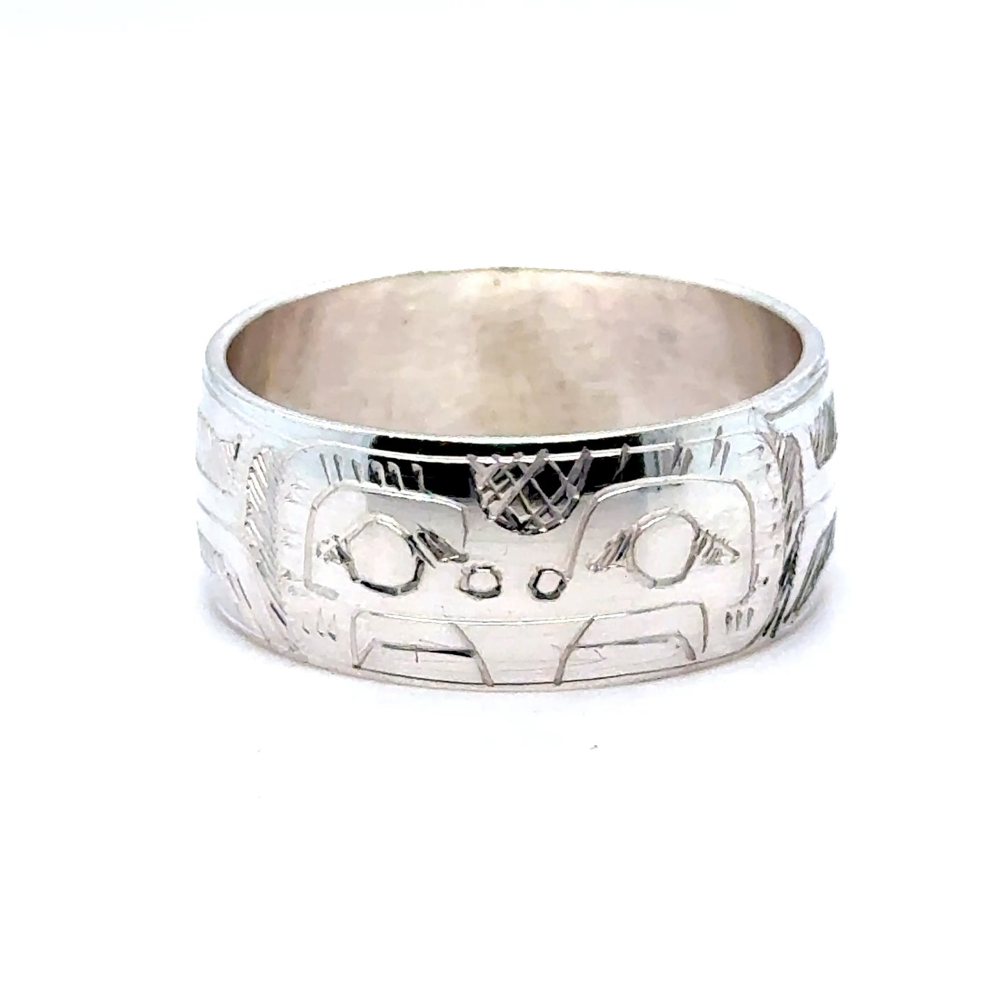 Ring - Sterling Silver - 3/8" - Frog