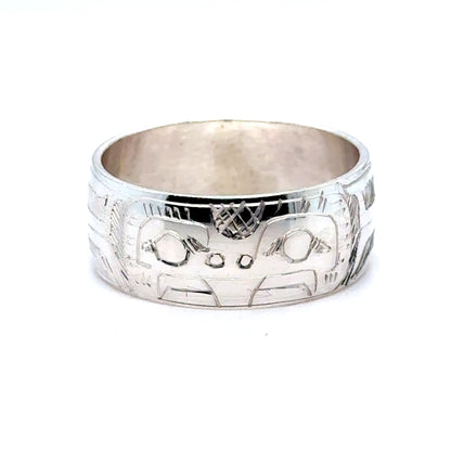 Ring - Sterling Silver - 3/8" - Frog