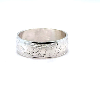 Ring - Sterling Silver - 1/4" - Thunderbird
