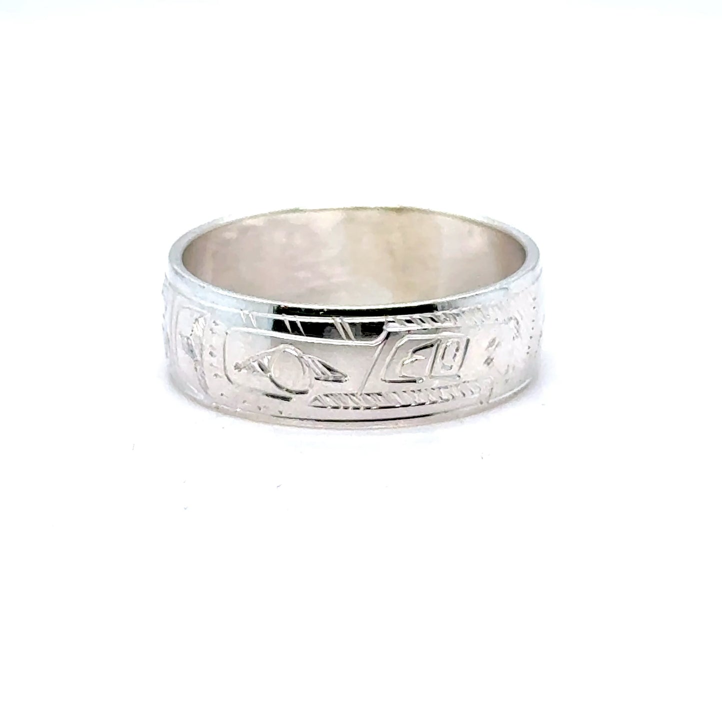 Ring - Sterling Silver - 1/4" - Thunderbird