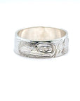 Ring - Sterling Silver - 1/4" - Hummingbird