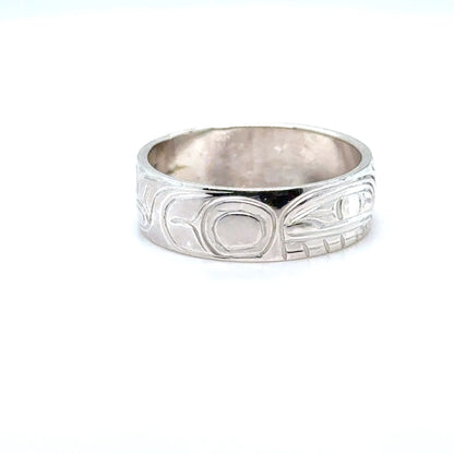 Ring - Sterling Silver - 1/4" - Orca