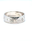 Ring - Sterling Silver - 1/4" - Orca