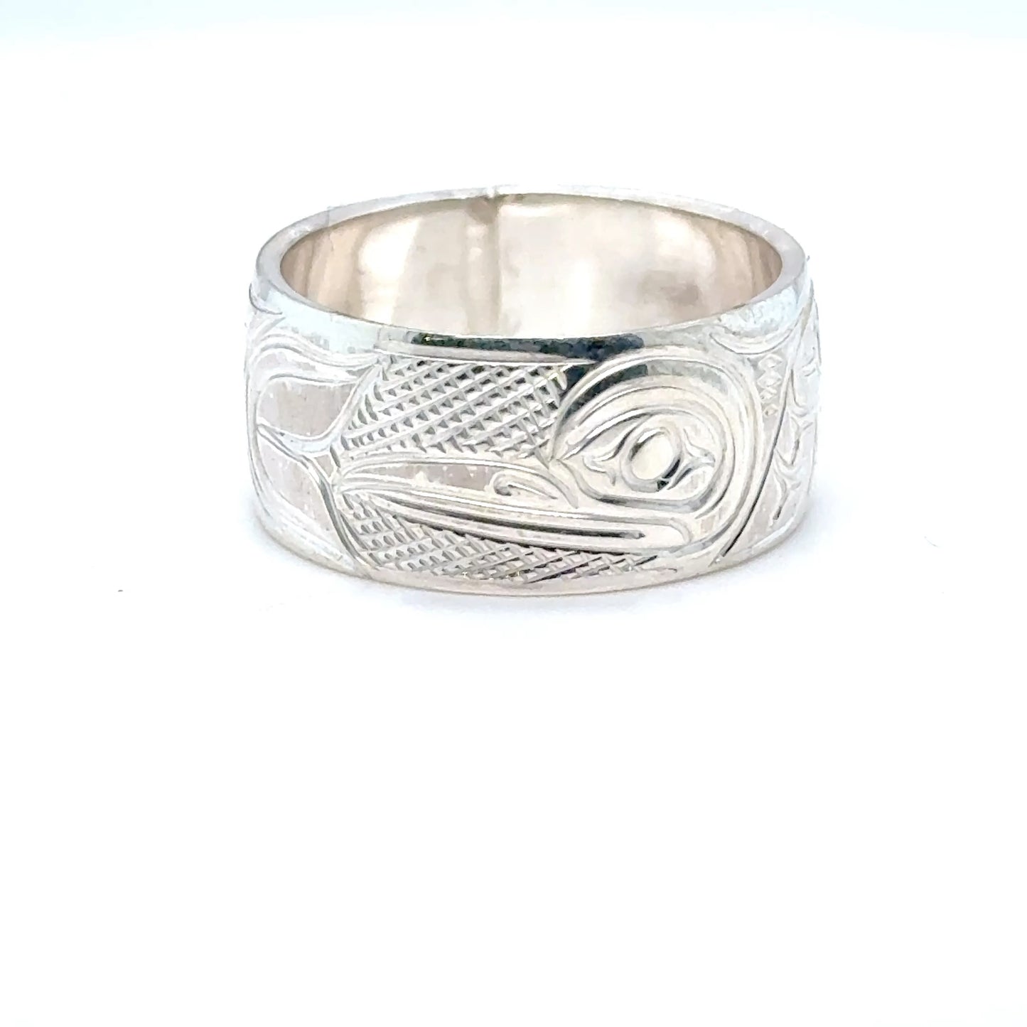 Ring - Sterling Silver - 3/8" - Hummingbird