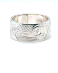 Ring - Sterling Silver - 3/8" - Hummingbird