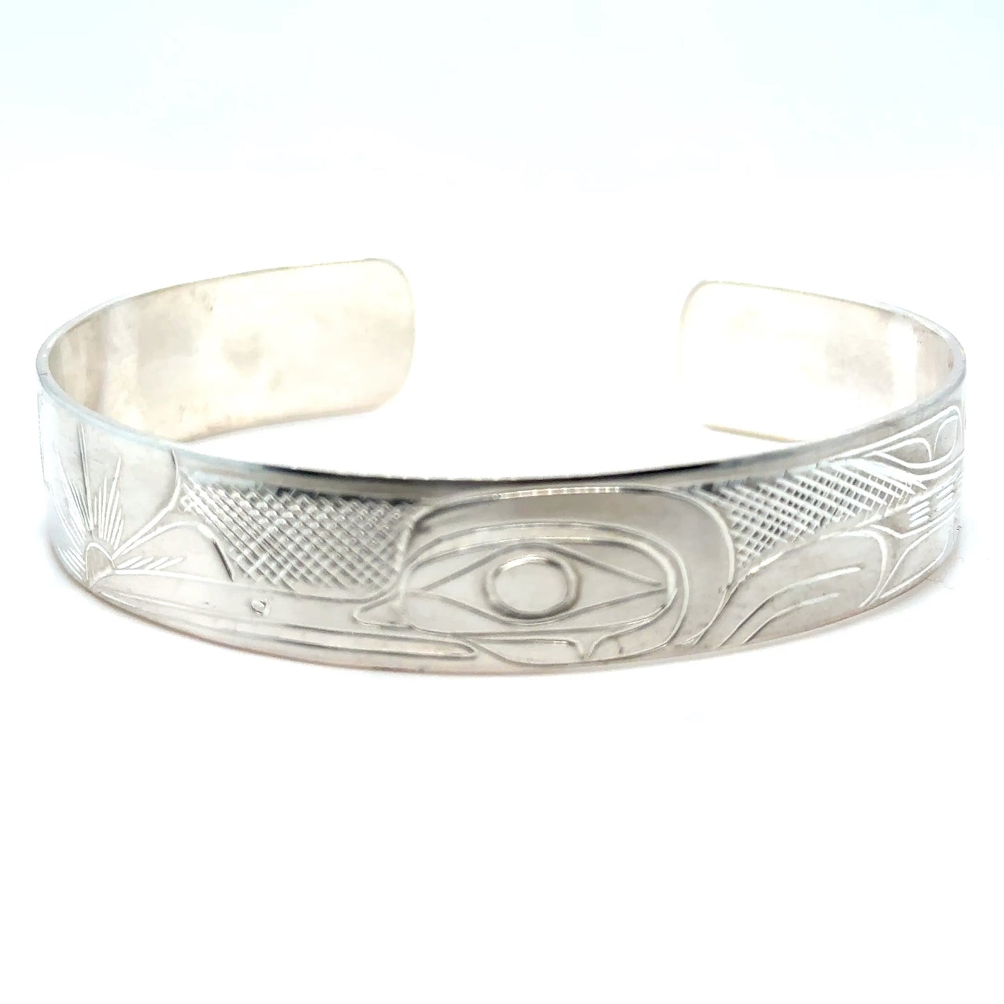 Bracelet - Sterling Silver - 1/2" - Hummingbird - Longer Length