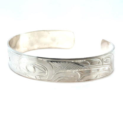 Bracelet - Sterling Silver - 1/2" - Hummingbird - Longer Length
