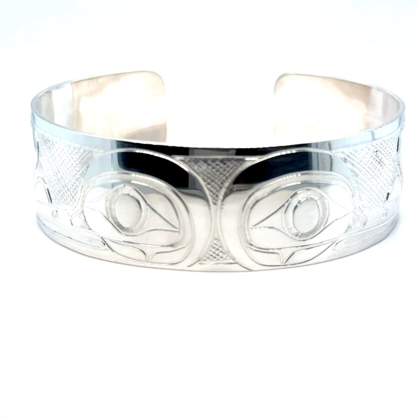 Bracelet - Sterling Silver - 3/4" - Hummingbird - Longer Length