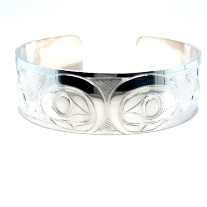 Bracelet - Sterling Silver - 3/4" - Hummingbird - Longer Length