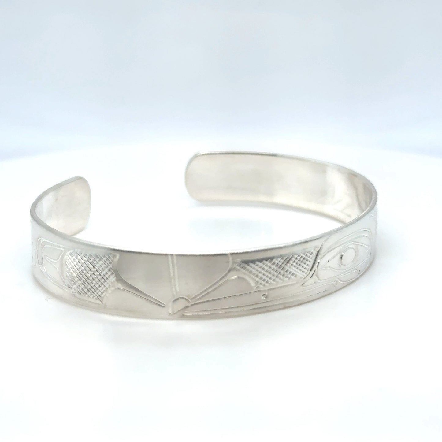 Bracelet - Sterling Silver - 3/8" - Hummingbird - Shorter Length