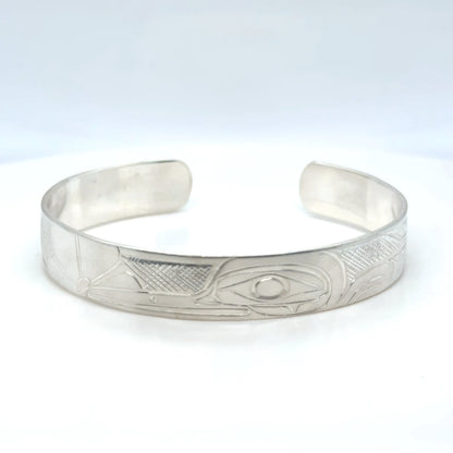 Bracelet - Sterling Silver - 3/8" - Hummingbird - Shorter Length