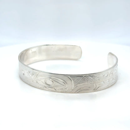 Bracelet - Sterling Silver - 3/8" - Hummingbird - Shorter Length