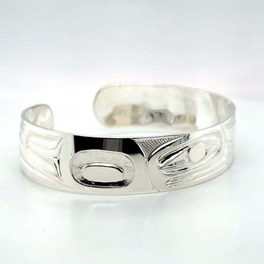 Bracelet - Sterling Silver - 1/2" - Eagle