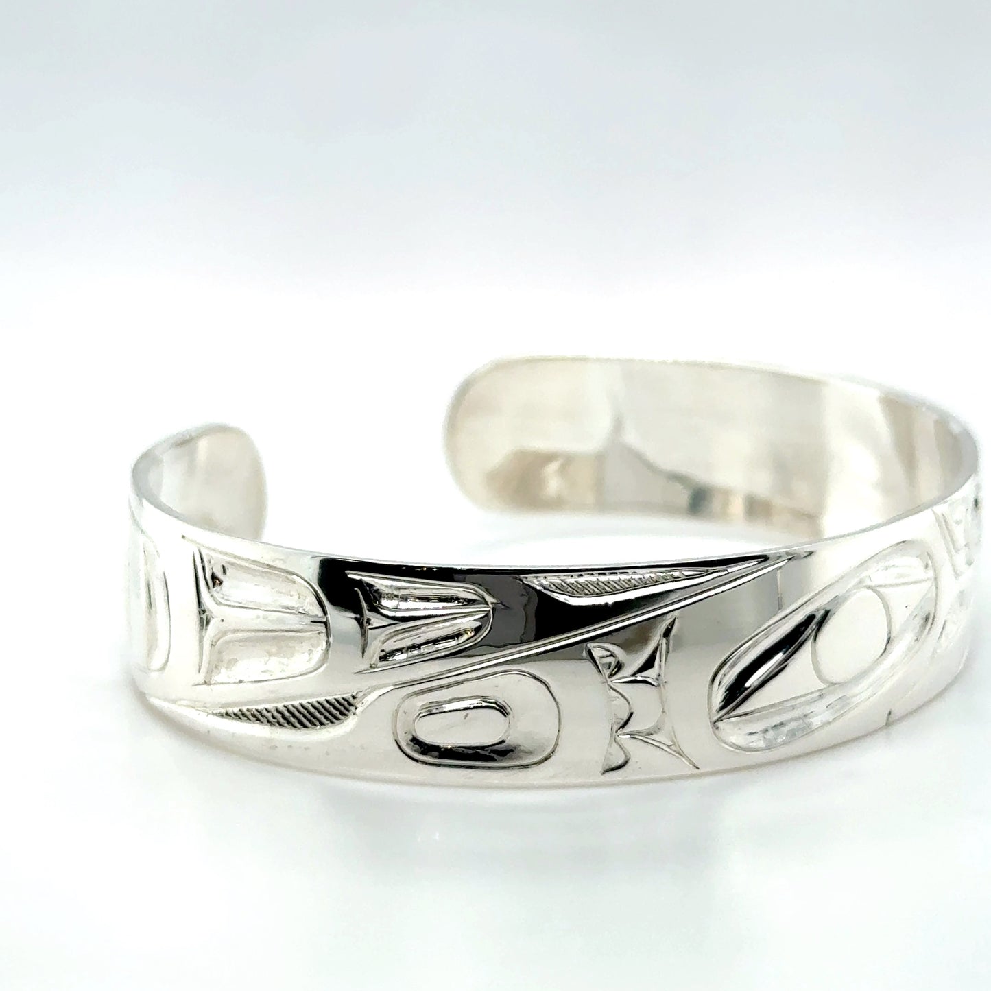 Bracelet - Sterling Silver - 1/2" - Hummingbird