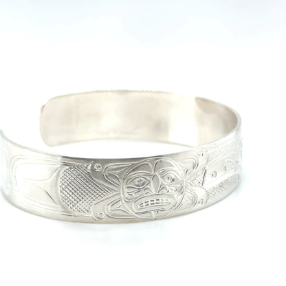 Bracelet - Sterling Silver - 1/2" - Raven & Sun