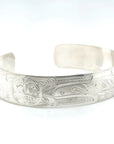 Bracelet - Sterling Silver - 1/2" - Raven & Sun